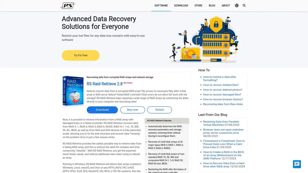 RS Partition Recovery screenshot